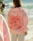 Vibrant Hoodie Med Grafisk Print | Bomuld Komfortabel Farverig Lyserøde / S Tøj Og Tilbehør >
