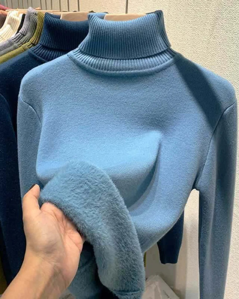 Sophie - Zachte En Warme Herfsttrui Blauw / S